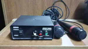 Amplificator Karaoke autocar 2 microfoane 4 boxe - imagine 4