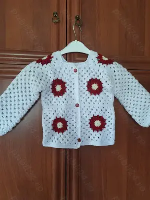 Pulover crosetat copii 