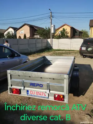 inchiriez remorca atv diverse cat. B - imagine 2