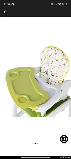 Masa si scăunel bebe 2 in 1 - imagine 3
