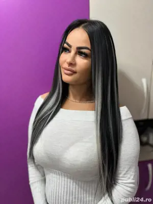 Extensii din par natural nanoring microring keratina tape in  - imagine 4