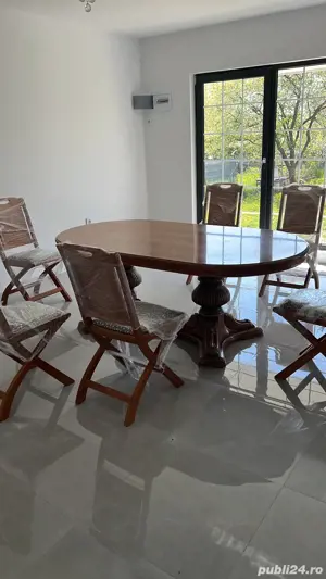 masa cu scaune - imagine 4