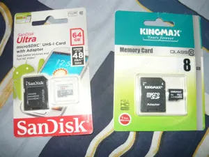 Card memorie NOU, microSD, carduri cu adaptor SD, 64 GB, clasa10 Hama Taiwan