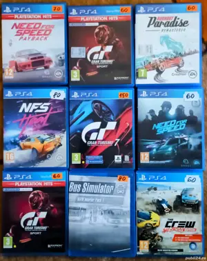 jocuri playstation 4 cu masini