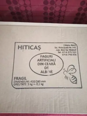 Faguri artificiali din ceara de albine  