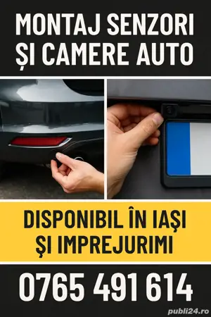 montaj senzori de parcare Iași 