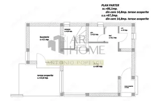 Casa 4 camere, constructie noua, in Paulesti, la 200 m de padure. - imagine 16