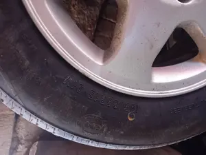 Vand set roti opel zafira A 195x65x15 de vara cu genti de aliaj - imagine 3