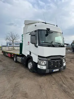 Renault T460 Vand Cap Tractor Renault T460, Plus Doua Semiremorci!!! - imagine 2