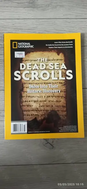 Revista National Geographic: Manuscrise de la Marea Moartă, 