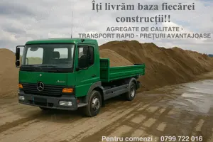 Aduc la comanda agregate de balastiera Nisip Sort balast