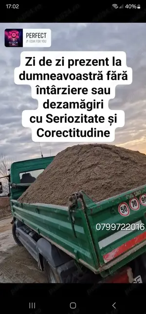 Aduc la comanda agregate de balastiera Nisip Sort balast - imagine 2