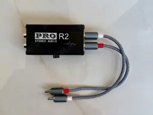 PRO R2 - ground loop isolator - izolator bucla de masa cu comutator - profesional - imagine 2
