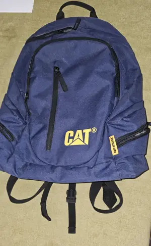 Rucsac CATERPILLAR The Project, material 600D polyester, compartiment laptop   albastru