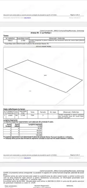 Teren arabil Sintereag 27ari - imagine 3