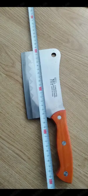 Barda Satâr oțel inoxidabil mâner lemn - imagine 2