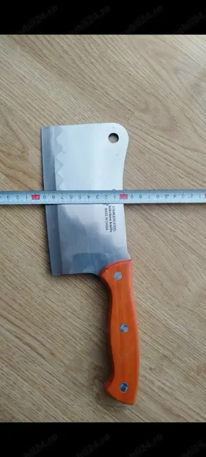 Barda Satâr oțel inoxidabil mâner lemn - imagine 3