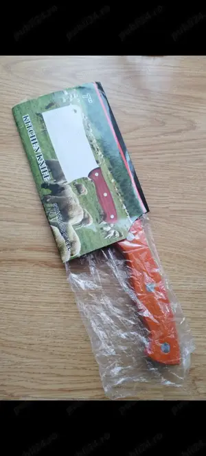 Barda Satâr oțel inoxidabil mâner lemn - imagine 5