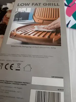 Vand grătar electric cu tavita - imagine 3