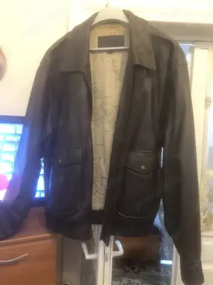 Geacă de piele pentru bărbati - imagine 2