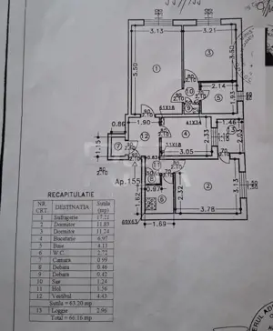 3 Camere, Centrala Proprie, Bloc 1981, Militari-Bdul Uverturii. - imagine 10