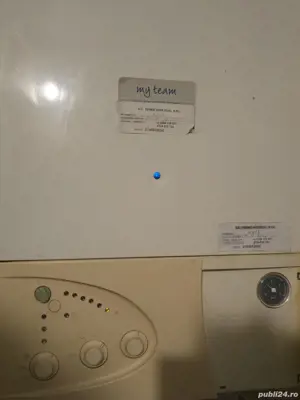 Centrală termică Ariston Microgenius 23 kw-Functională +kit evacuare a gazelor arse+termostat - imagine 2