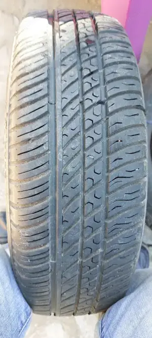 Vând 4 jenți auto cu anvelope 175x70xR13 all season - imagine 2