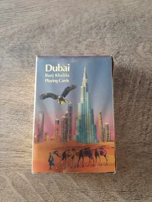 Carti de poker din aur din Dubai | Perfect pentru cadou - imagine 1