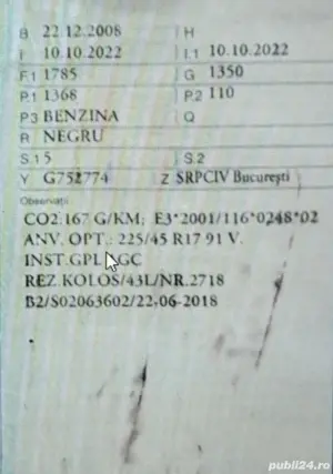 Vand Fiat Bravo - 1.4 T- jet - benzina - gaz  - imagine 5 Vand Fiat Bravo - 1.4 T- jet - benzina - gaz  - imagine 5