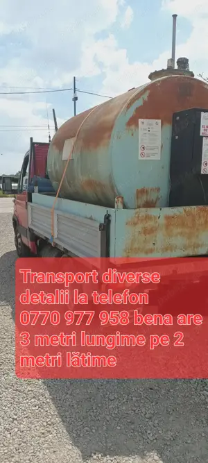 Transport basculabil,nisip ,pietriș, pământ vegetal și mobilă  - imagine 2