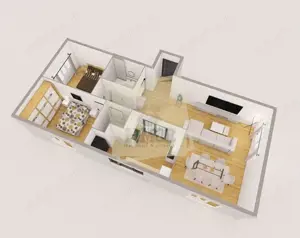 Apartament 92 mp utili etajul 1 cu 3 camere 3 balcoane 25 mp Rahovei - imagine 7