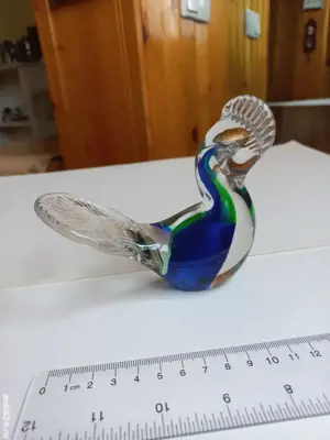Pasăre sticlă Murano