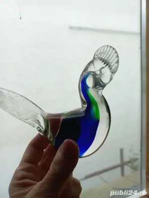 Pasăre sticlă Murano - imagine 4
