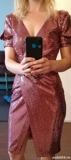 Rochie salopeta S paiete 