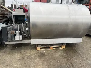 bazin lapte inox 3200L cisterna