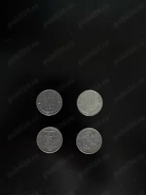 Vand patru monede de 500 lei ,anul 1999