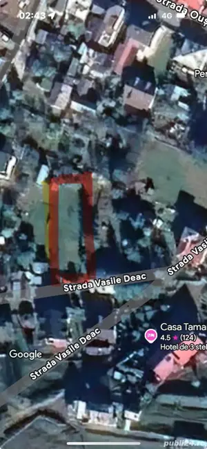   Teren intravilan in Oras Vatra Dornei,zona rezidentiala - imagine 7
