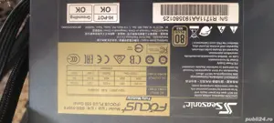 Sursa modulara Seasonic Focus plus 550 gold 