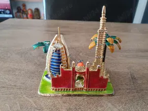 Decoratie mini Dubai cu atractiile orasului si Atlantis | Decoratie