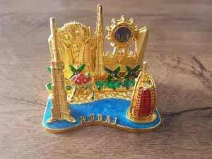 Decoratie mini Dubai cu atractiile orasului | Perfect pentru cadou