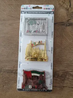 Set de 3 magneti din Dubai | Decoratie | Perfect pt cadou