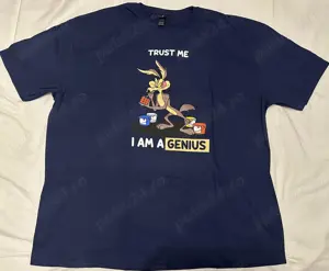 Fii un trendsetter cu tricouri probabil unice, bărbătești, 3XL, albastru - imagine 3