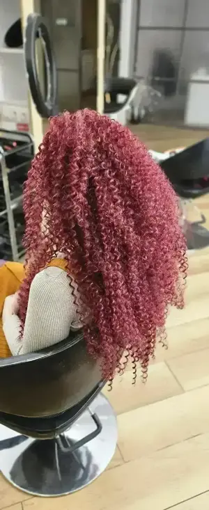 Aplic extensii par afro crochet 