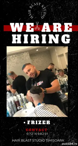 Angajăm Frizer     