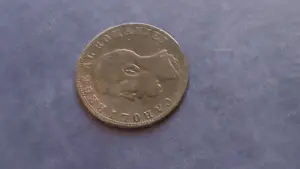 Van 2 monede vechi de colectie romanesti:5 bani 1884 și 2 bani 1880 - imagine 2