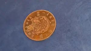 Van 2 monede vechi de colectie romanesti:5 bani 1884 și 2 bani 1880 - imagine 3