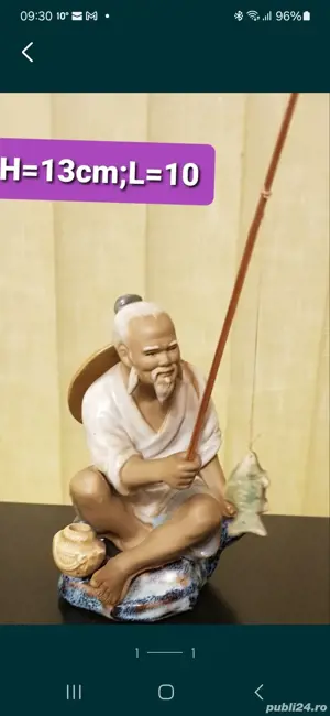 Bibelou Bătrân la pescuit