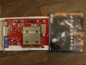 placa video ASUS GeForce 6200 AGP 128MB 128bit