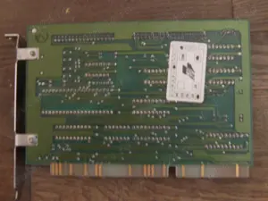 placa calculator pe slot ISA de tip controller fdd si hdd ISA 8 bit pentru platforme 8086 286 386 - imagine 2