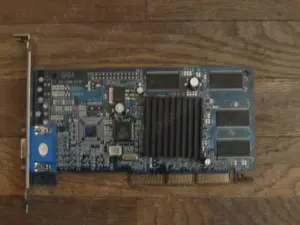 placa video nvidia Geforce2 MX200 32MB SDR AGP